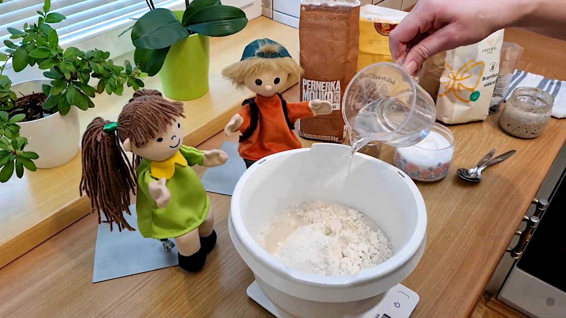 V kuchyni s Petrou a Vítkem