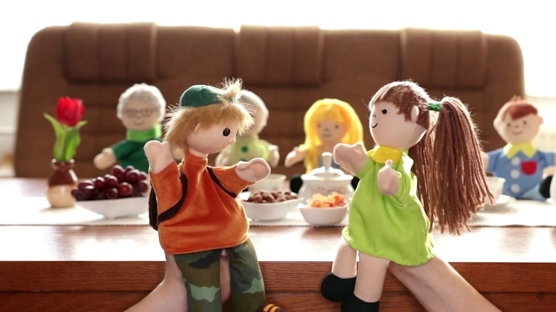 V obýváku s Petrou a Vítkem