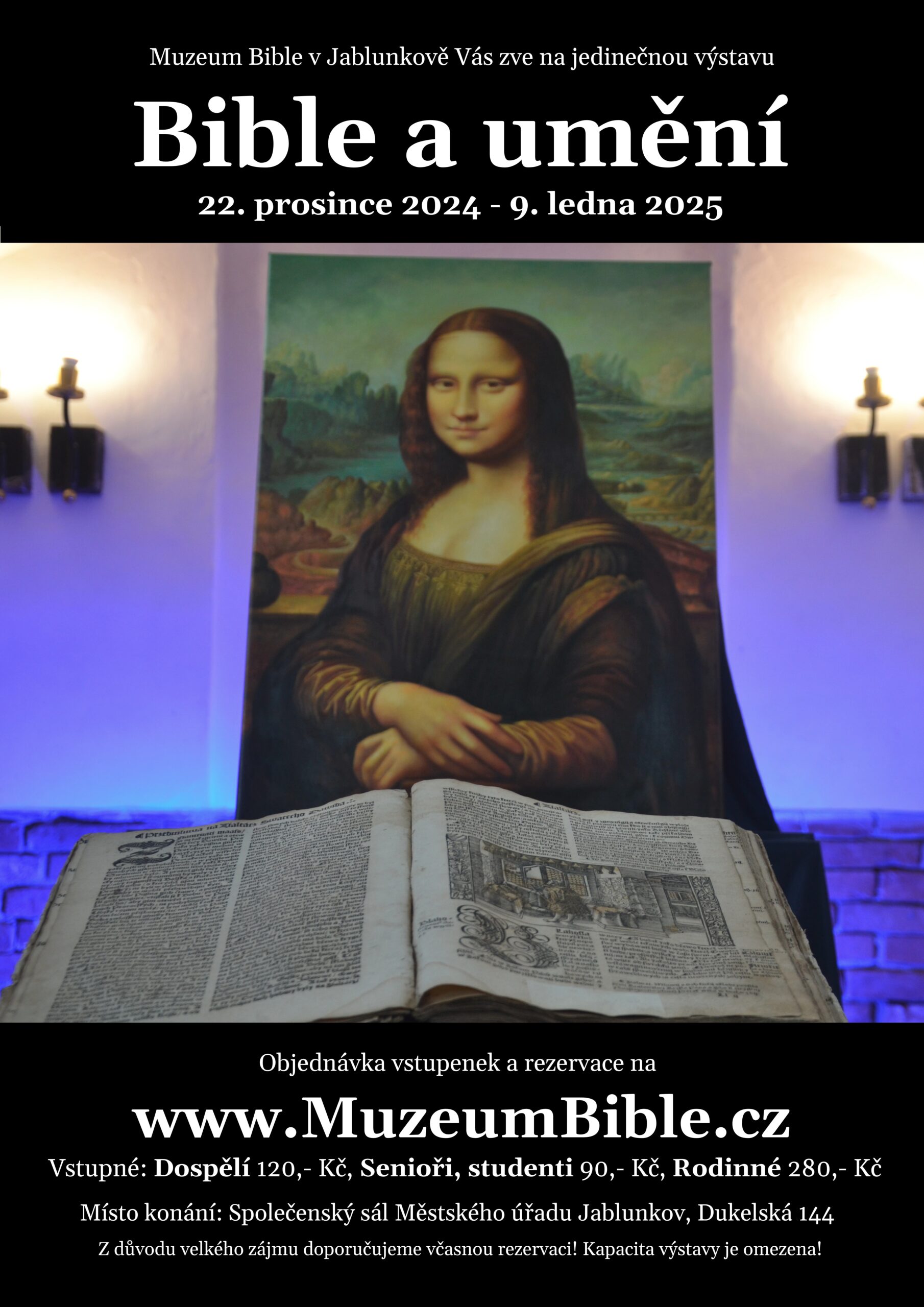 Jedinečná výstava Bible a umění začíná v Jablunkově