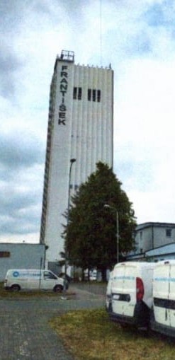 Skipová těžní věž bývalého dolu František